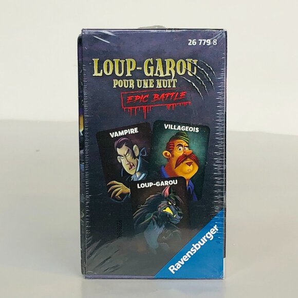 Loup Garou pour une Nuit - Epic Battle French Game New Sealed For Age 9+ - Picture 7 of 12